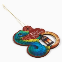 Ёлочная игрушка новогодняя &laquo;Поверь в мечту&raquo;, на Новый год, 8,8 х 9,6 см