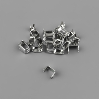 Набор: рулонная молния &laquo;Спираль&raquo; №5, 10 м, 20 бегунков, 40 верхних ограничителей, 20 нижних ограничителей, цвет белый