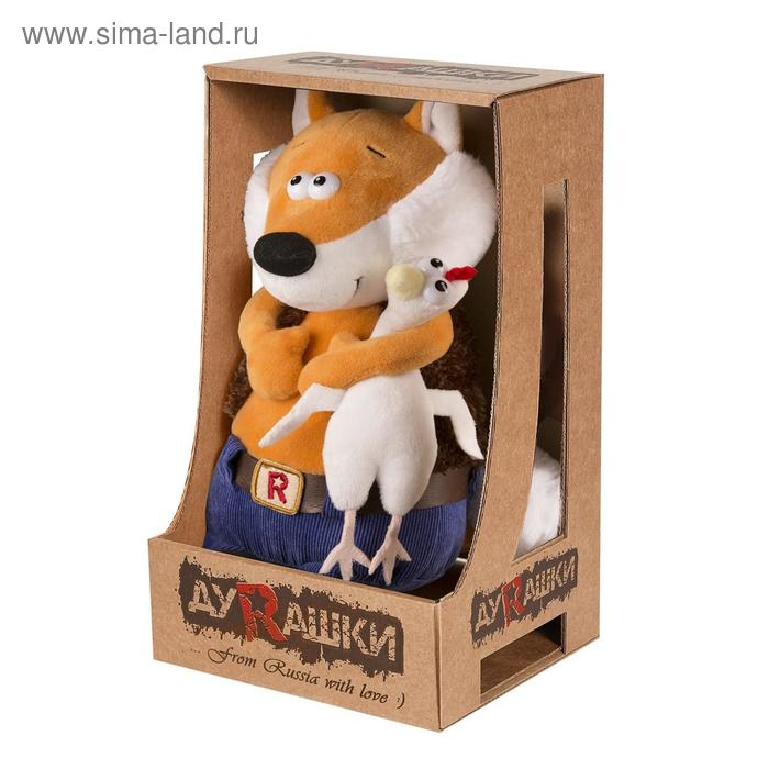 Мягкая игрушка &laquo;Ловкий Лис и Курица&raquo;, 24 см