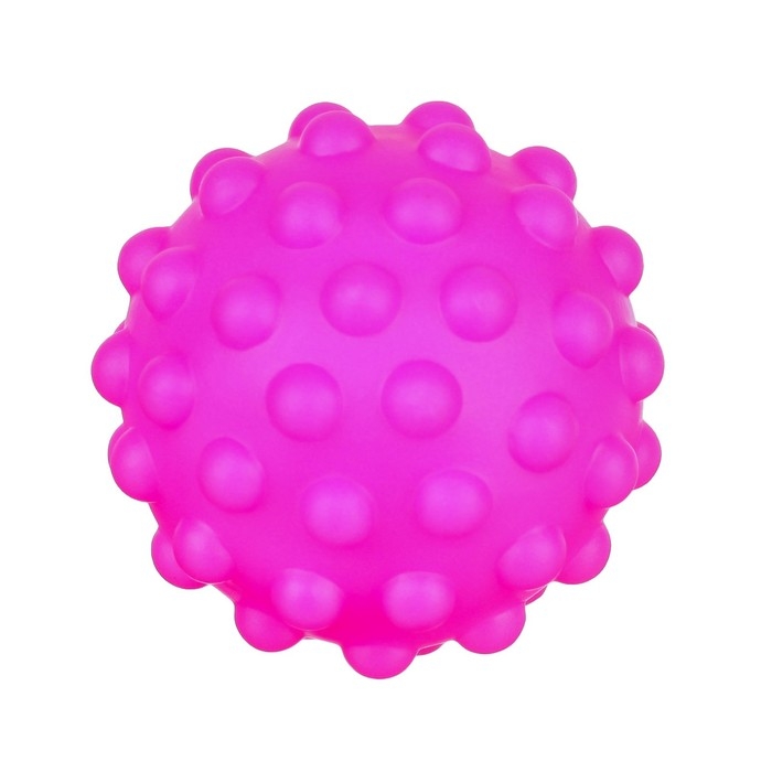 Подарочный набор развивающих тактильных мячиков &laquo;Машина Деда Мороза&raquo;, 7 шт, новогодняя упаковка, Крошка Я