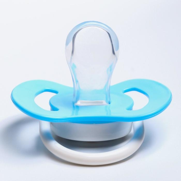 Соска - пустышка силиконовая ортодонтическая «ТРЕНД Пингвин», от 3 мес., цвет голубой Соска - пустышка силиконовая ортодонтическая «ТРЕНД Пингвин», от 3 мес., цвет голубой