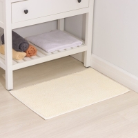 Коврик для дома Доляна &laquo;Букли&raquo;, 50&times;80 см, цвет молочный