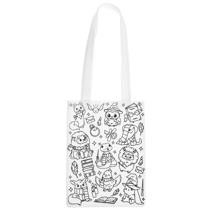 Сумка-шопер раскраска &laquo;Стикеры волшебники&raquo;