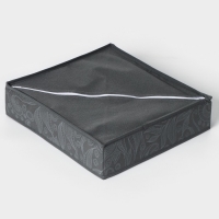 Органайзер для хранения белья Доляна &laquo;Нея&raquo;, 7 ячеек, 34&times;30&times;8 см, цвет серый