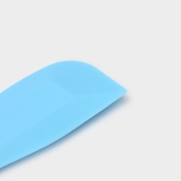 Кисть Доляна &laquo;Дуэт&raquo;, силикон, 26&times;4&times;1 см, цвет голубой