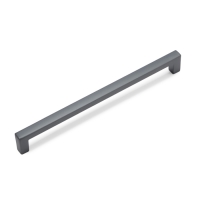 Ручка-скоба CAPPIO SQUARE RSC007, алюминий, м/о 192 мм, цвет графит