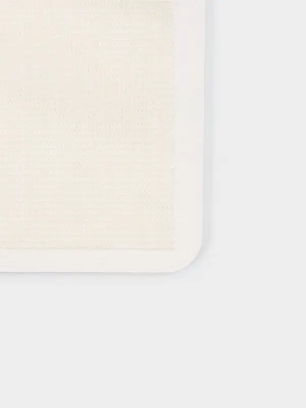 Коврик из диатомитового камня SAVANNA, 40х60 см, толщина 1 см, цвет белый