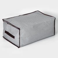 Кофр для хранения вещей &laquo;Вилли&raquo;, 45&times;30&times;20 см, цвет бело-коричневый