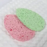 Набор спонжей для умывания &laquo;Капля&raquo;, 9.5&times;7 см, 2 шт., МИКС