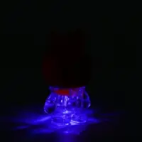 Фонарик брелок для ключей на кольце &laquo;Заяц&raquo;, 3&times;AG3, МИКС