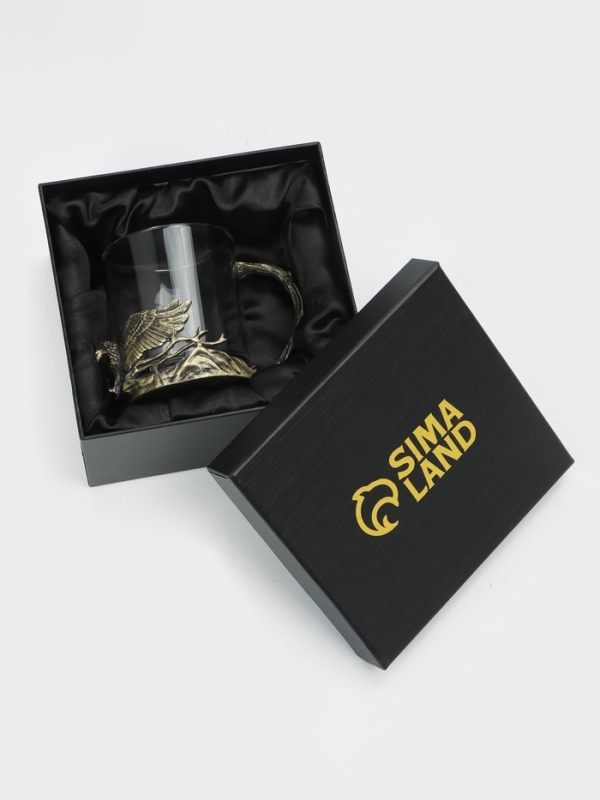 Стакан "Орёл", мельхиор