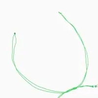 Ожерелье "Халия" длина 35 см, цв. зелёный