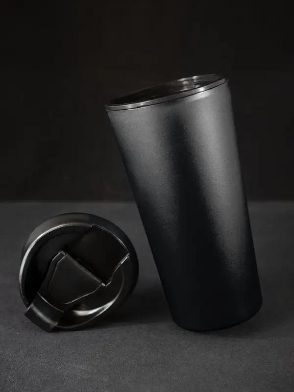 Термостакан Edda, черный