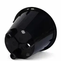 Горшок для цветов "Rosemary" D-23 см, 5 л с дренажной вставкой, белый