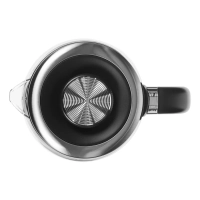 Чайник HYK-G5506 черный-серебристый, 1.7л, мощность 2200Вт