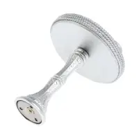 Крючок для штор CAPPIO KS038, d=11 см, цвет серебро золото, 2 шт