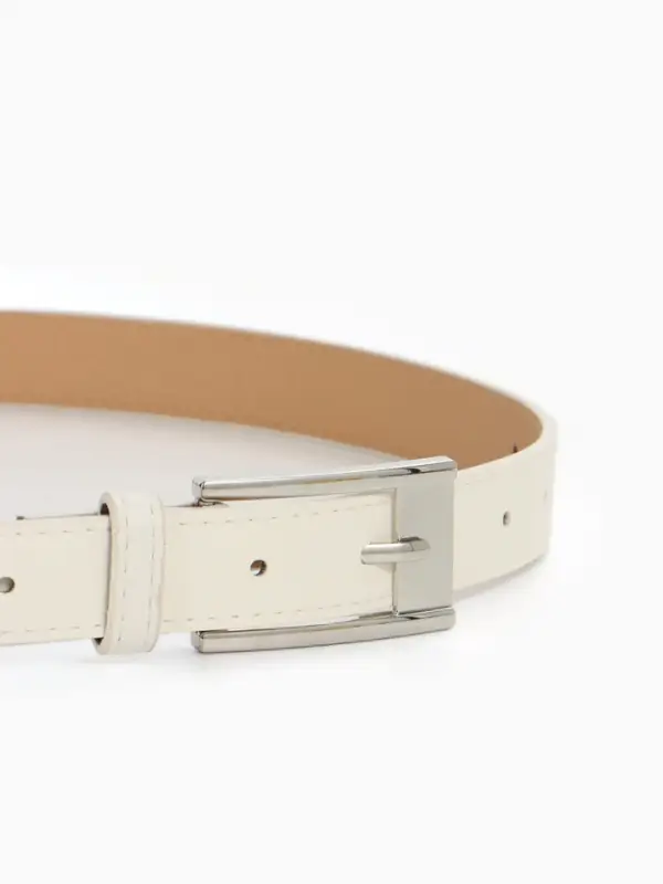 Ремень жен 05-01-02-01, Март2505, 2,7*0,3*110 см, без винта, пряж металл, 1 прокол,