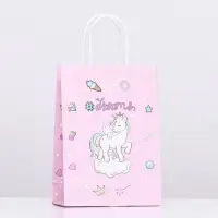 Пакет крафт &laquo;Мечты&raquo;, 18&times;8&times;25 см