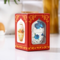 Подставка под зубочистки &laquo;Яйцо&raquo;, 11&times;8 см, цвет белый