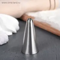 Насадка кондитерская &laquo;Закрытая звезда&raquo;, d=3 см, выход 0,2 см, нержавеющая сталь