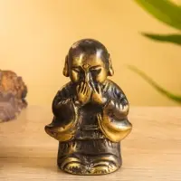 Сувенир бронза "Монах" 5х4х8 см