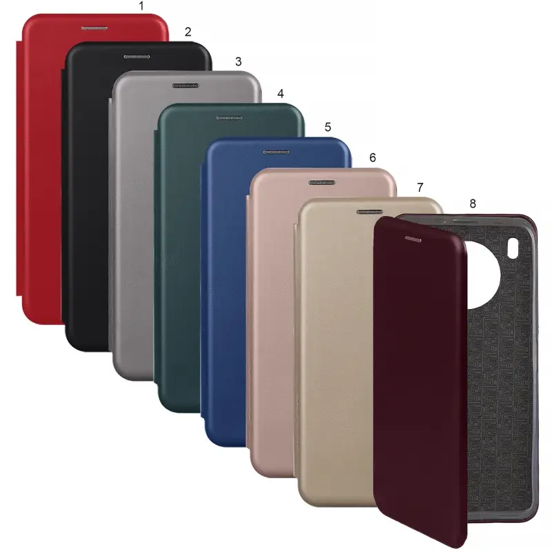 Чехол-книжка Huawei Honor 50 Lite цвета в ассортименте