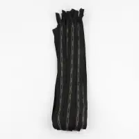 Молния &laquo;Трактор&raquo;, №5, разъёмная, замок автомат, 80 см, чёрная, белая, жёлтая