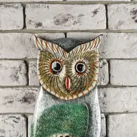 Настенное панно "Сова на ветке" 48х20х2,5 см