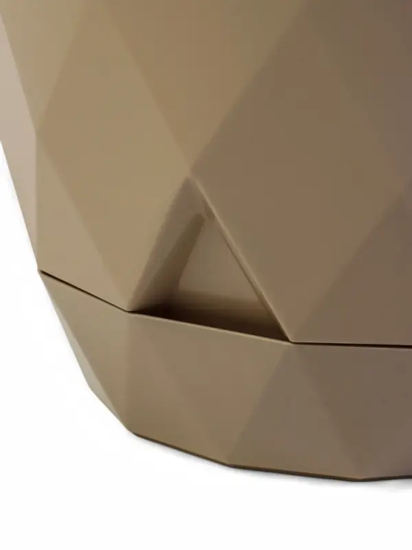 Горшок для цветов "Laurel" D-22 см, 4,5 л с поддоном, бежевый