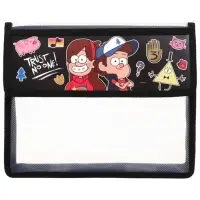 Папка д/тетрадей А5 клапан на липучке пластик ПМ-А5-03 Гравити Фолз