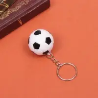 Брелок для ключей на кольце &laquo;Футбольный мяч&raquo;, пластик, 3&times;3&times;3 см, МИКС