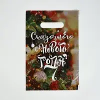 Подарочные пакеты, полиэтилен, набор 10 шт &laquo;Праздник рядом&raquo;