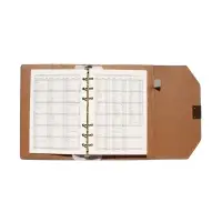 Органайзер на кольцах, C6, с клапаном, 80л, линия, к/зам, Черный