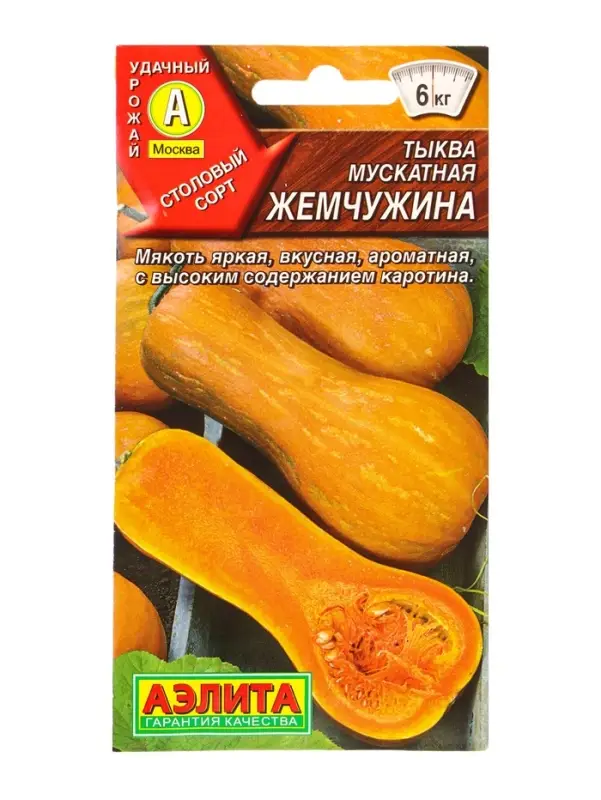 Семена Тыква мускатная Жемчужина, Ц/П,1 г