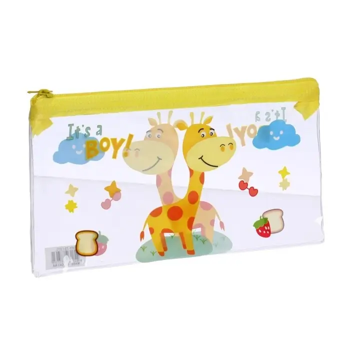 Пенал на молнии "Зверушки", МИКС