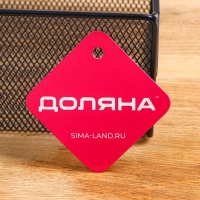 Полка для кухни Доляна, на липучках, 26&times;13,5&times;14 см, цвет чёрный