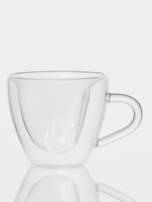 Кружка стеклянная с двойными стенками Magistro &laquo;Сердце&raquo;, 150 мл, 11&times;8&times;7,5 см