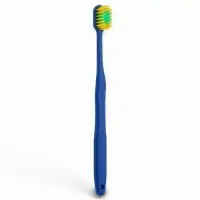 Зубная щетка с широкой чистящей головкой и супертонкими щетинкам, японский стиль