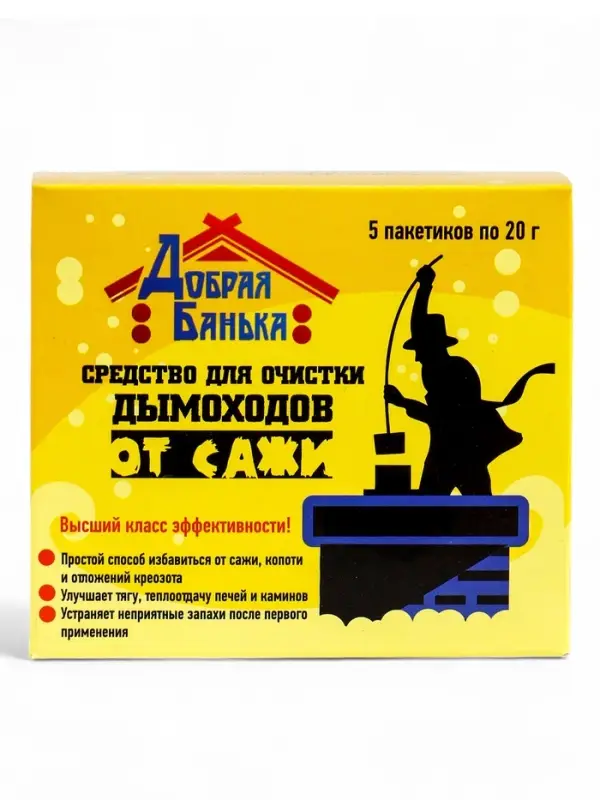 Очиститель дымохода Добрая Банька (5шт*20гр)