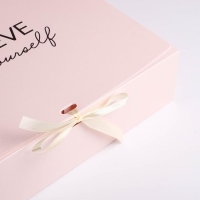 Коробка подарочная складная, упаковка, &laquo;Поздравляю&raquo;, 31 х 24.5 х 8 см, БЕЗ ЛЕНТЫ