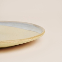 Набор тарелок фарфоровых SL Home &laquo;Волный Сардинии&raquo;, d=27,5 см, цвет бежевый