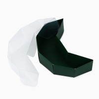 Коробка для кондитерских изделий &laquo;Изумруд&raquo;, 15 х 22 х 6 см