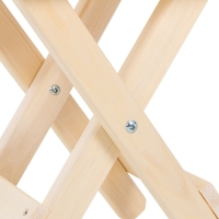 Табурет складной, 30&times;35&times;40см, из липы, "Добропаровъ"