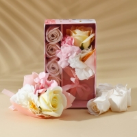 Подарочный набор косметики &laquo;Лучшей на свете&raquo;, мыло лепестковое, ЧИСТОЕ СЧАСТЬЕ