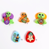 Новый год. Мягкий магнит &laquo;Змея&raquo;, МИКС