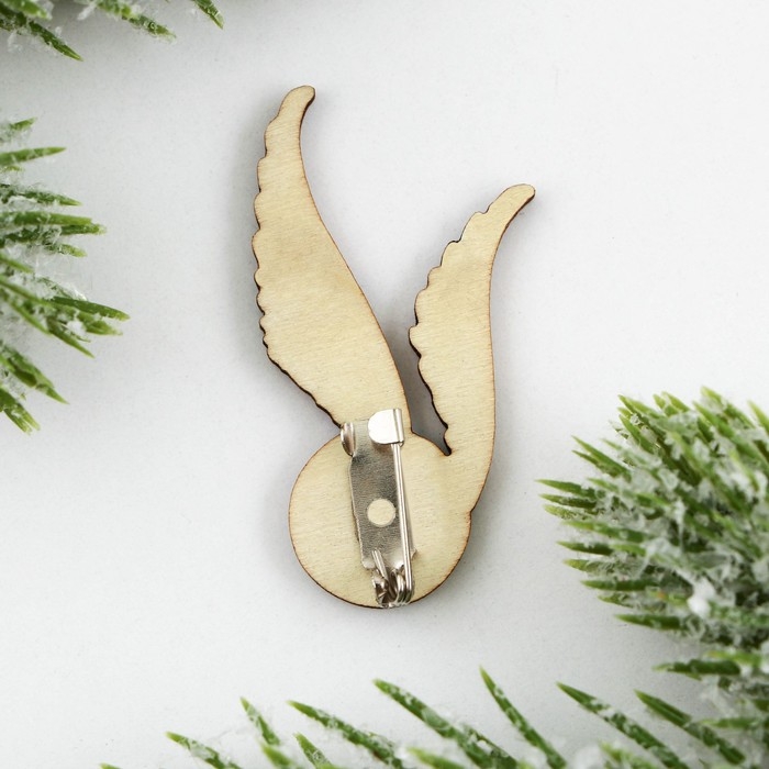 Значок в коробочке новогодний &laquo;Magic winter&raquo; на Новый год на Новый год, 4,2 х 2,5 см