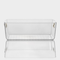 Контейнер для хранения &laquo;Нежность&raquo;, 29&times;20&times;10 см, цвет прозрачный