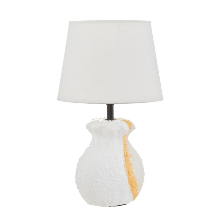 Настольная лампа "Алатея" Е14 40Вт бело-бежевый 20х20х33 см RISALUX