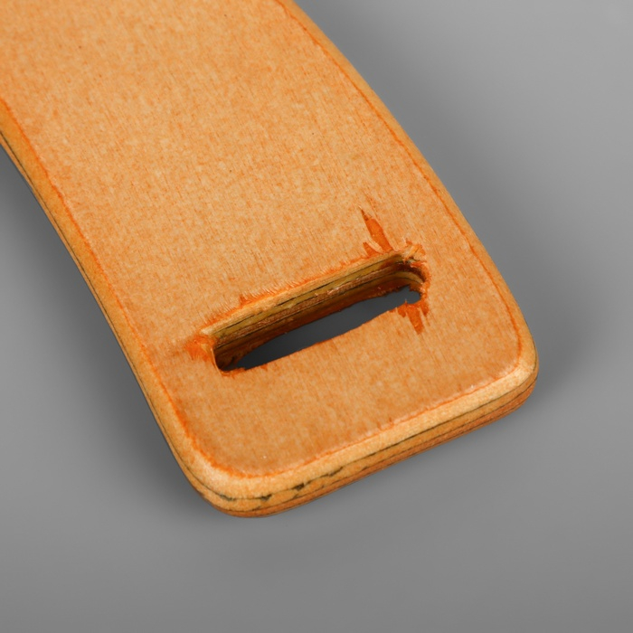 Ручки для сумки деревянные, 11 &times; 16,5 см, 2 шт, цвет бежевый