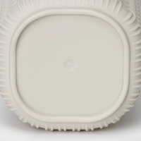 Дозатор для мыла &laquo;Вязание&raquo;, 500 мл, цвет белый ротанг